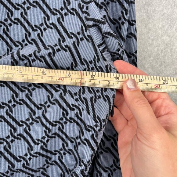 Boden Long Sleeve Cord Dress in Black and Gray - Picture 13 of 15